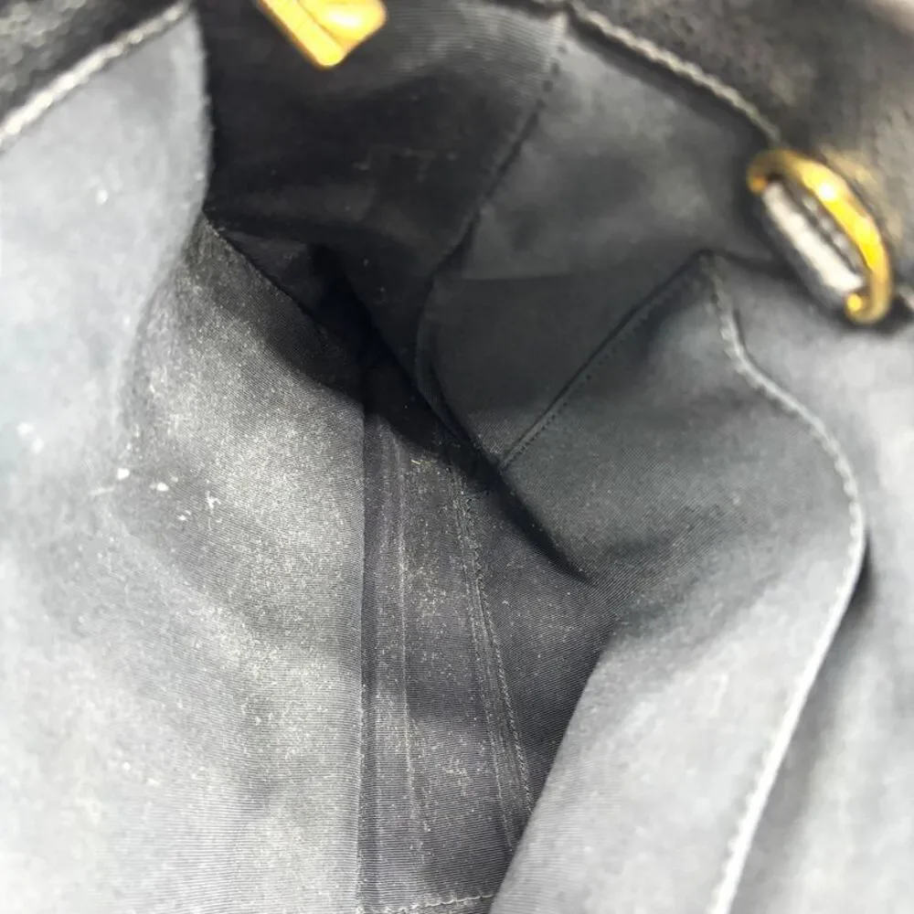 Chanel Caviar Grand Shopping Tote Bag Black Gold Hardware